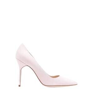 Manolo Blahnik Powder Pink Pointed-Toe Stiletto Pumps